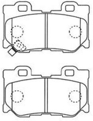 Колодки тормозные INFINITI FX35/37/50 08-/GS35/37/25 06- задние D1284m Kashiyama арт. D1284M