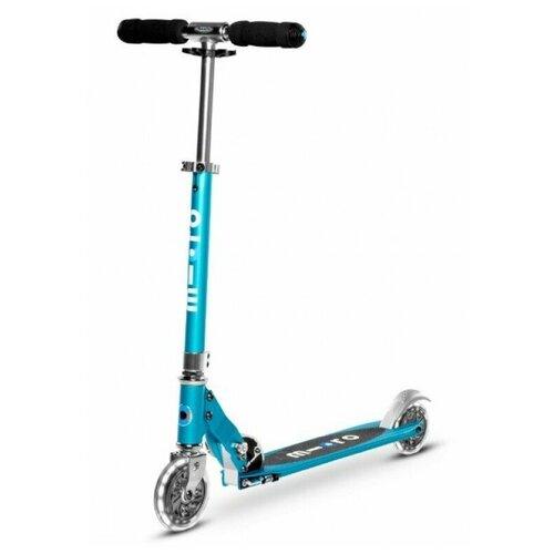 фото Самокат - micro - scooter sprite led - aqua (sa0210) аква