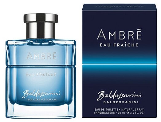 Туалетная вода Hugo Boss мужская Baldessarini Ambre Eau Fraiche 90 мл