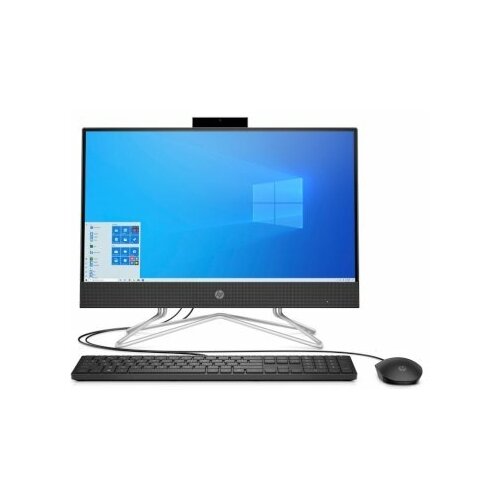 фото Моноблок hp 22-df1030ur 21.5" full hd, i3 1125g4/4gb/256gb ssd/mx330/wind10/к+м/черный 3t759ea