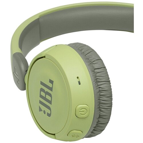 фото Наушники jbl jr310bt, зелёный