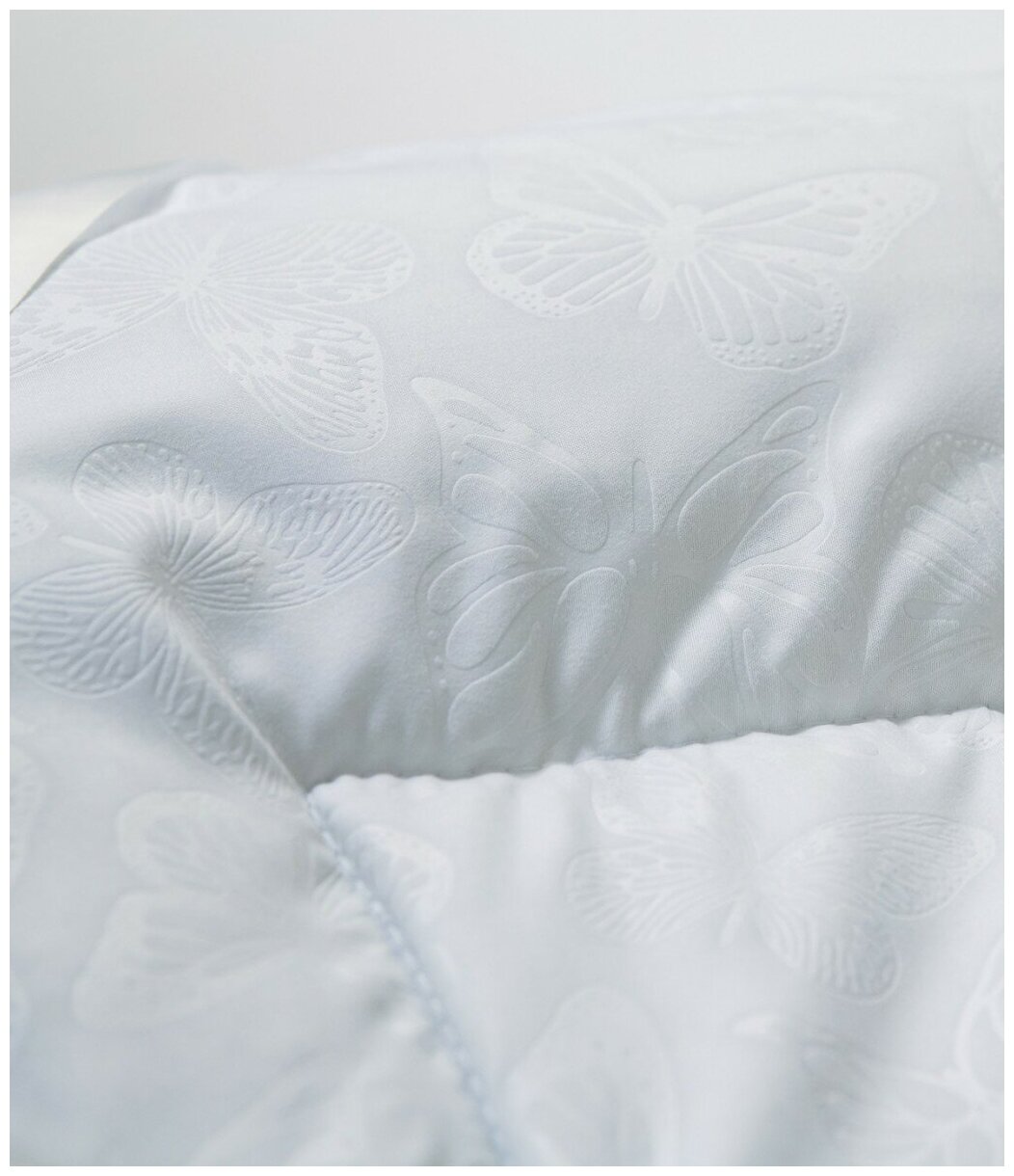 Одеяло SELENA оригами 2-х спальный, 172x205, Всесезонное, Лебяжий пух - фотография № 4