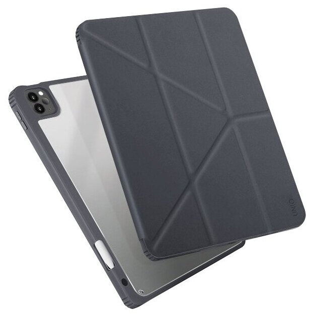 Чехол Uniq Moven для iPad Pro 12.9" (2021) полиуретан серый (NPDP12.9(2021)-MOVGRY)