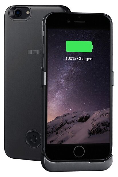 Чехол-аккумулятор Power Case INTERSTEP для iPhone 7/8 3000mAh Black