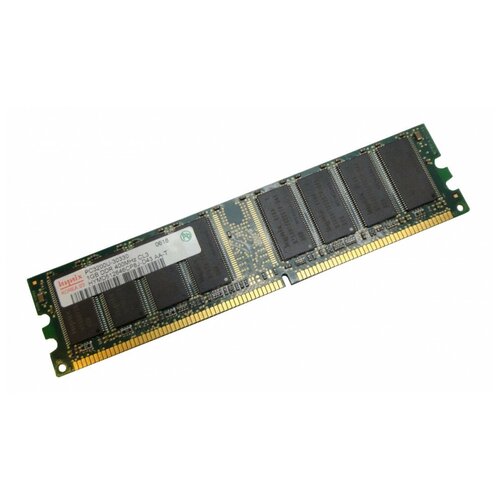 Модуль памяти DIMM DDR HYNIX 1Gb HYMD512646CP8J-D43 400МГц (PC-3200), CL 2.5, Retail оперативная память для пк 1 гб hynix ddr 333 dimm 1gb pc2700u 1 шт