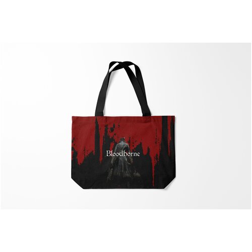 фото Сумка-шоппер / 46х35 см / геймерам / bloodborne bloodborne. burnettie
