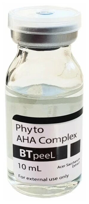 BTpeel фито-пилинг с комплексом AHA-кислот Phyto AHA complex с экстрактом клёна серебристого
