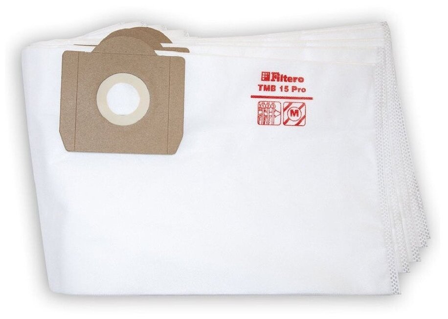 Filtero TMB 15 (5) Pro, мешки для промышленных пылесосов