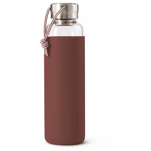 фото Бутылка для воды, 600 мл, стекло, бордовая, gr- wb- m004, black+blum black + blum