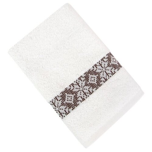 фото Tana home collection полотенце eliza цвет: молочный (50х90 см) br41651