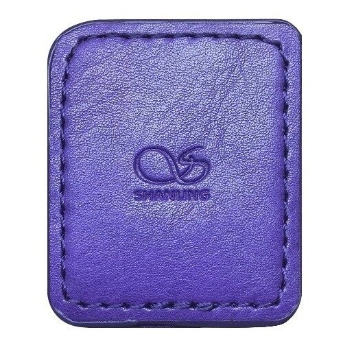 фото Чехол для цифрового плеера shanling m0 leather case purple