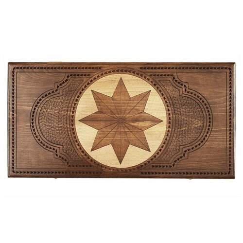 Нарды резные Звезда большие