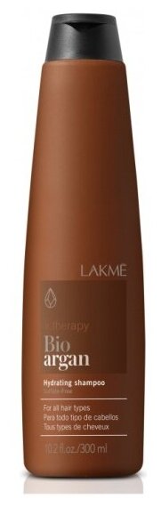 Шампунь для волос Lakme Bio-Argan Hydrating Увлажняющий с аргановым маслом, 300 мл