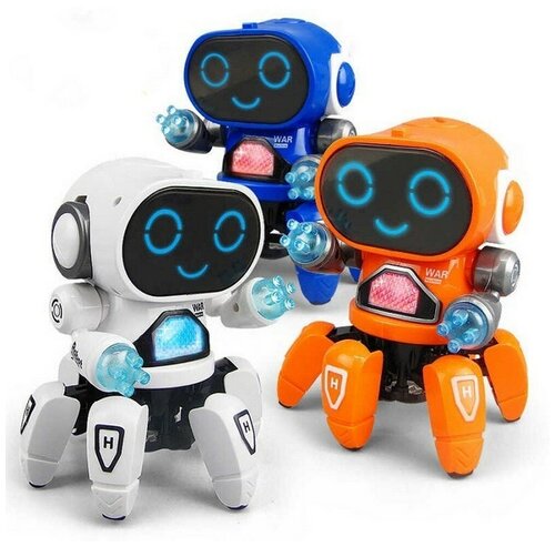 Интерактивная игрушка танцующий робот Super Robot Bot