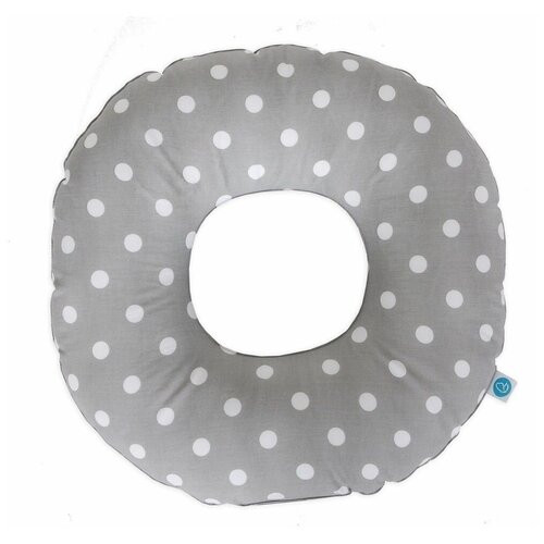 Подушка-круг Ceba Baby послеродовая White dots on grey W-744-000-669