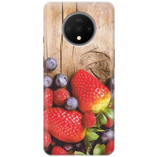 фото Gosso ультратонкий силиконовый чехол-накладка для oneplus 7t с принтом "дерево фруктов"