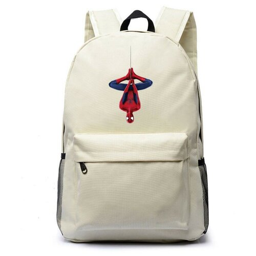 Рюкзак Человек паук из фильма (Spider man) белый №2 рюкзак человек паук из фильма spider man синий с usb портом 2