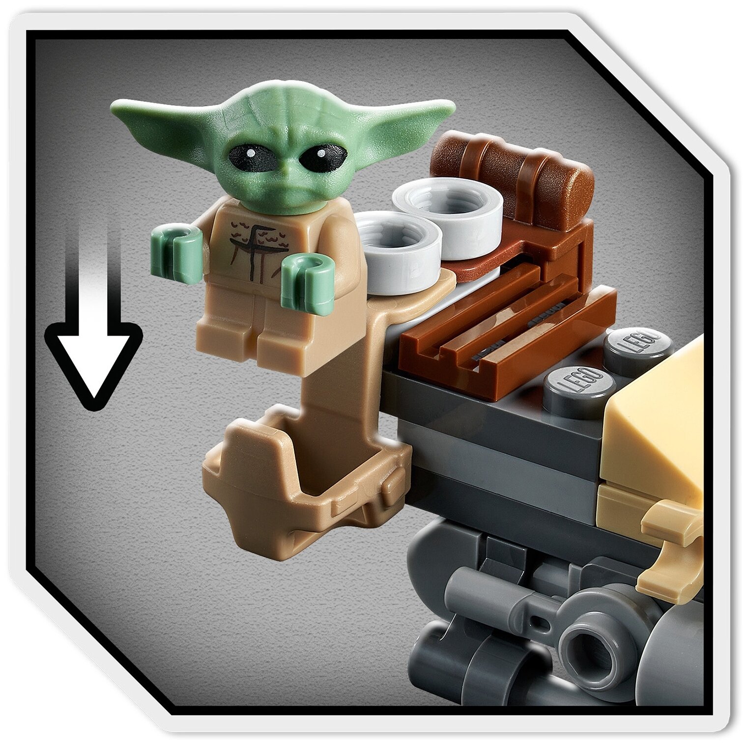 Конструктор Lego Star Wars Испытание на Татуине (элем.:276) пластик (7+) (75299) - фото №9