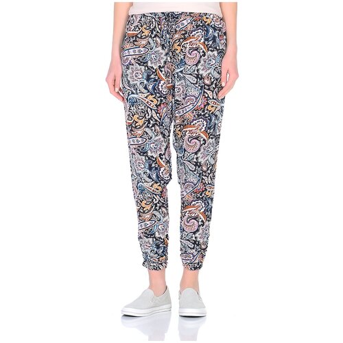 фото Брюки baon шаровары с узором "пейсли" baon, размер: m, желтый