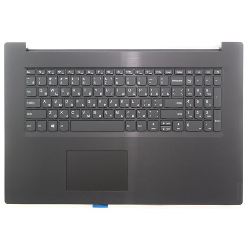 Клавиатура для ноутбука Lenovo V340-17IWL серая с серым топкейсом 565000₽