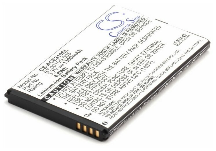 Аккумулятор для Acer beTouch E140, Liquid Mini E310 (BAT-310)