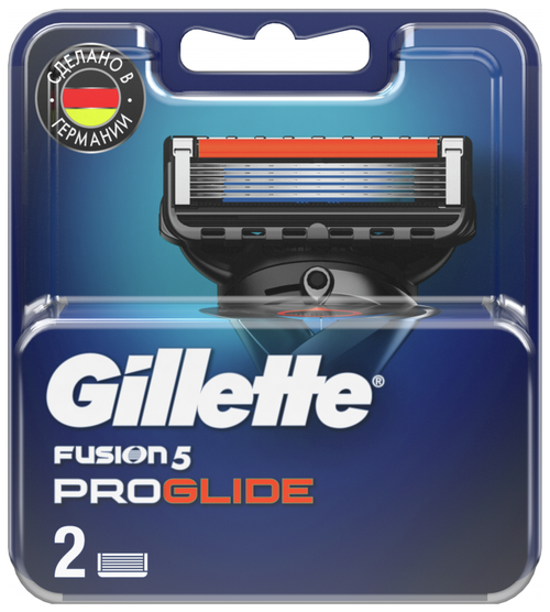 Сменная кассета Gillette Fusion5 ProGlide, 2 шт