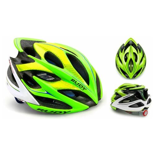Шлем Rudy Project WINDMAX CANNONDALE LIME/BLUE/WHITE, велошлем, размер L