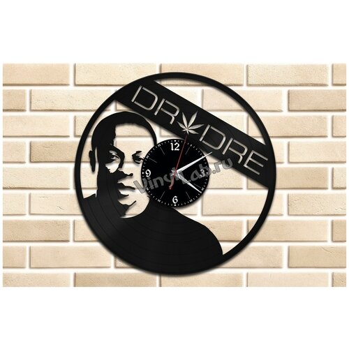 Dr.Dre — часы из виниловой пластинки (c) VinylLab