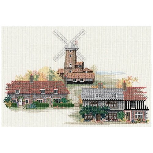 Derwentwater Designs 14VE07 Norfolk Village Набор для вышивания 40 x 25 см Счетный крест