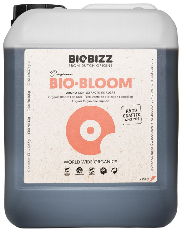 Органическое удобрение BioBizz Bio-Bloom 5 л - фотография № 1