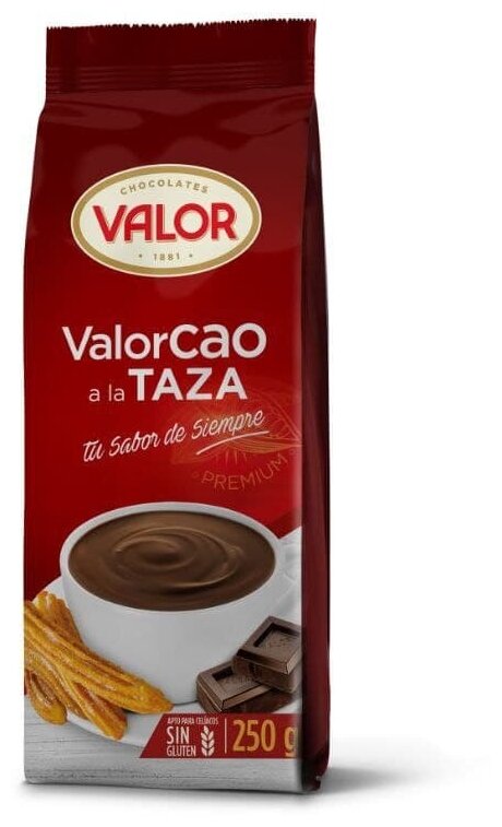 Горячий шоколад VALOR 250 гр. - фотография № 1