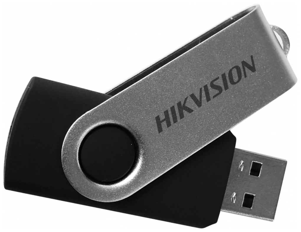 Флеш Диск Hikvision 8Gb M200S HS-USB-M200S8G USB2.0 черный