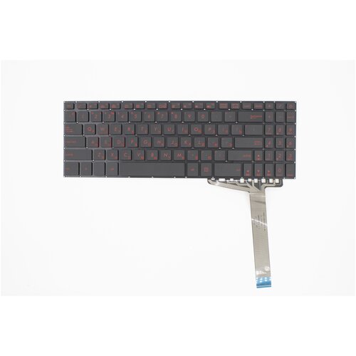 Клавиатура keyboard для ноутбука Asus X570Z FX570ZD FX570U FX570UD FX570D FX570DD черная с подсветкой 2118₽