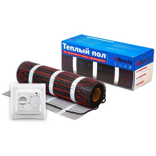 Теплый пол Nunicho 15 м2 с механическим терморегулятором в комплекте 14695₽