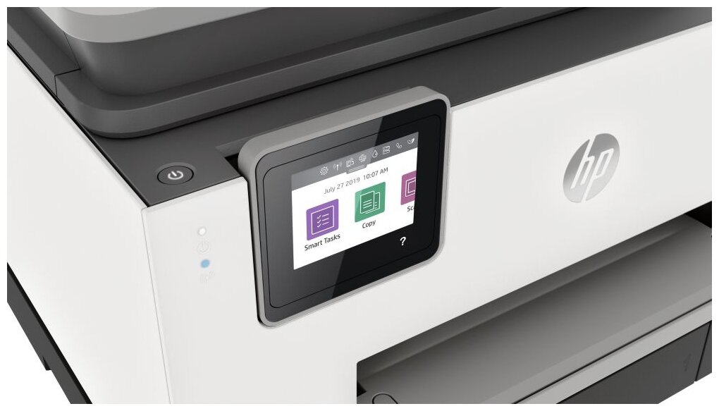 МФУ струйный HP OfficeJet 8023 (1KR64B) A4 Duplex WiFi черный/белый - фото №8