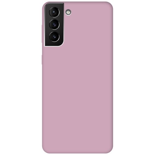 чехол накладка silky touch для samsung galaxy s21 розовый песок Чехол - накладка Silky Touch для Samsung Galaxy S21+ розовый песок