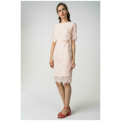 фото Платье fashion confession, размер 46, розовый