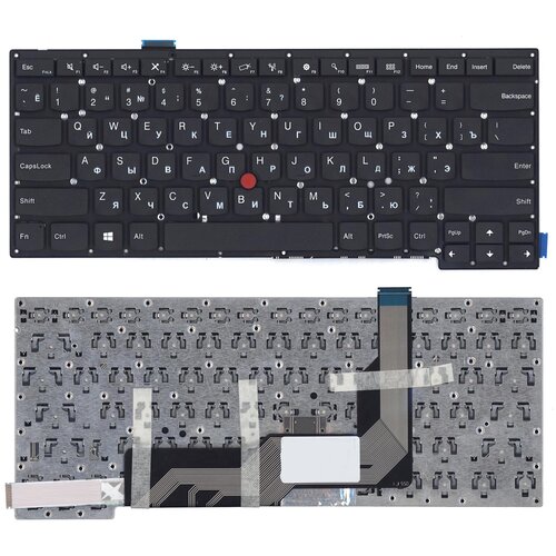 Клавиатура для ноутбука Lenovo ThinkPad S431 S3-S431 S440 S3-S440 черная без подсветки 3320₽