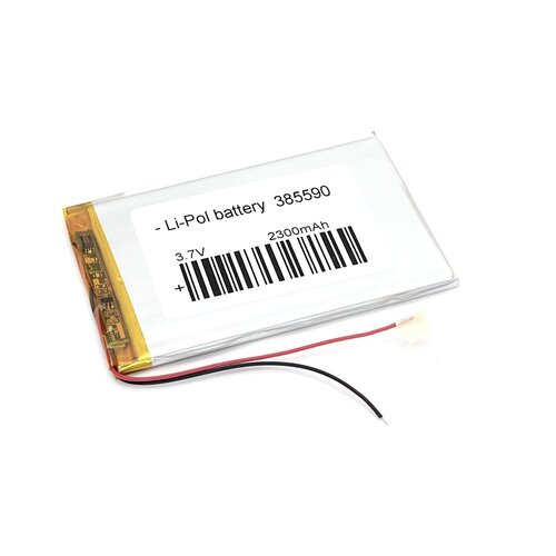 Аккумулятор Li-Pol (батарея) 3.8*55*90мм 2pin 3.7V/2300mAh