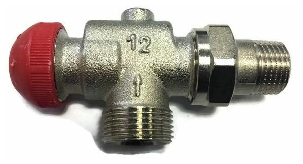 Клапан термостатический Herz TS-90-V угловой спец EK3/4 DN15 774867