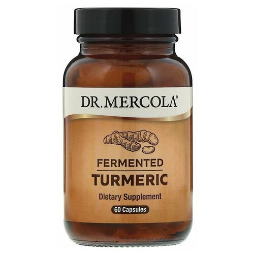 Dr. Mercola Fermented Turmeric (Ферментированная куркума) 60 капсул