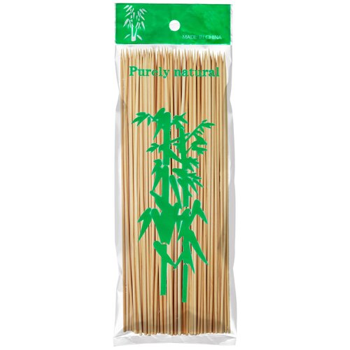 Шпажки-шампуры деревянные (бамбуковые) для шашлыка 90шт. 20см.