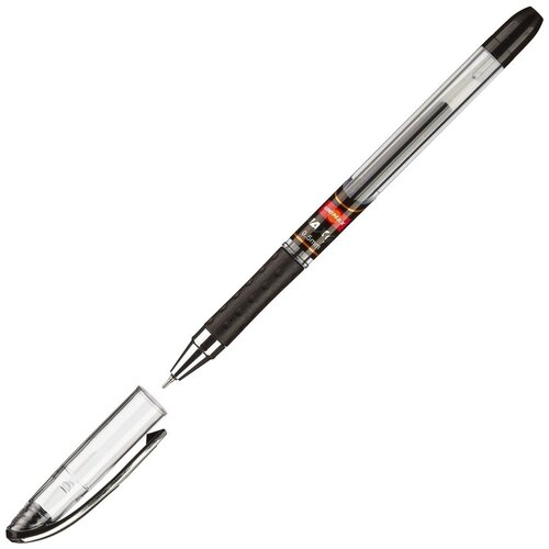 Ручка гелевая неавтоматическая Unimax Max Gel,0,5мм, черная, неавтоматическая 1 штука