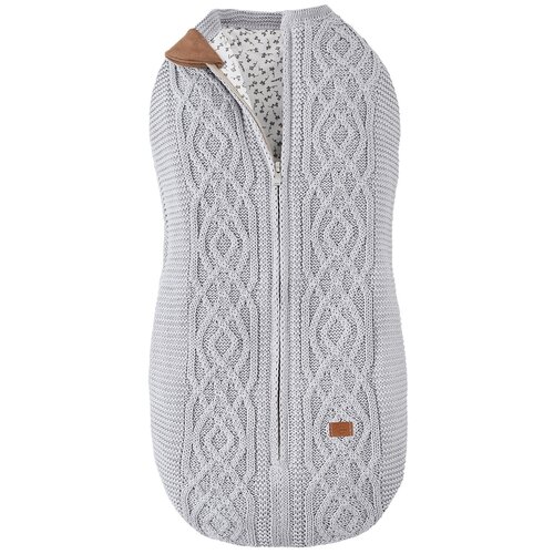 Кокон для новорожденных Loomknits Jasper Светло-серый 68 3949₽