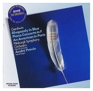 Компакт-Диски, Decca, ANDRE PREVIN - Gershwin: Rhapsody In Blue/ An American In Paris/ (CD)