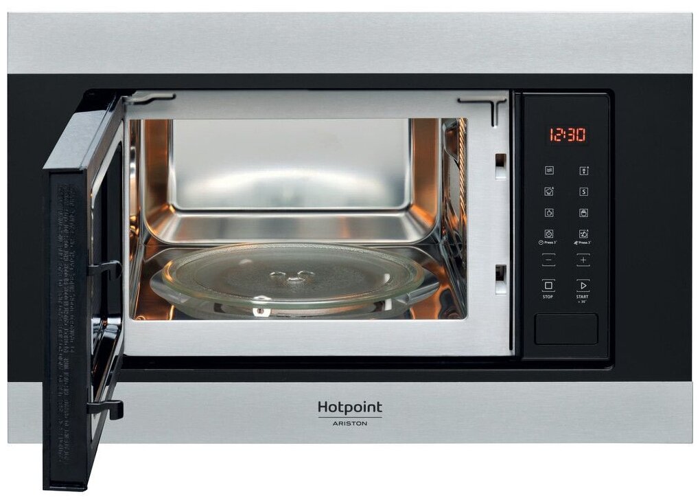 Встраиваемая микроволновая печь Hotpoint-Ariston MF 20S IX HA - фотография № 5