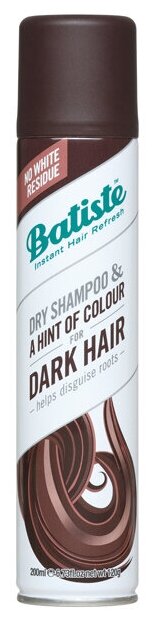 Сухой шампунь BATISTE DARK HAIR 200 мл