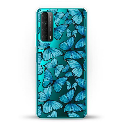 фото Силиконовый чехол бабочки на huawei p smart 2021 andy & paul