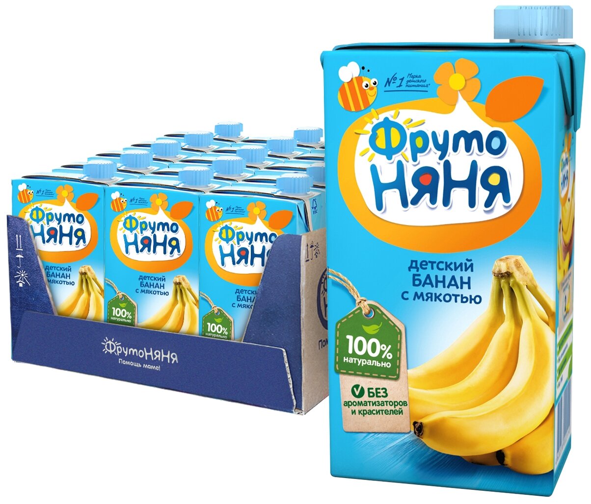 фото Нектар ФрутоНяня из бананов, c 3 лет