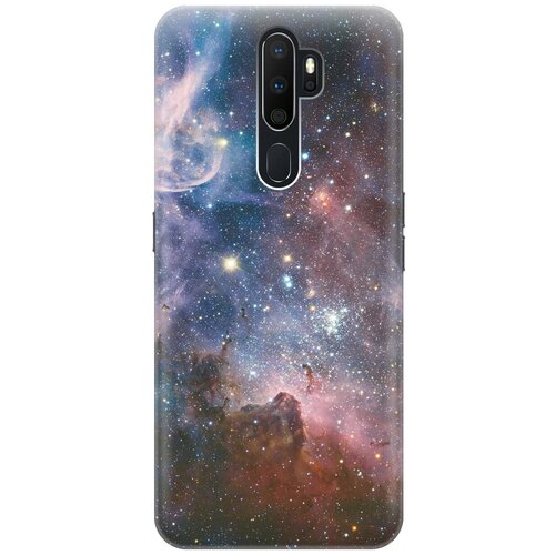 фото Re:pa накладка transparent для oppo a5 2020 с принтом "космос"